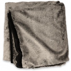 Plaid Surrey 150 x 200 cm Gris Foncé