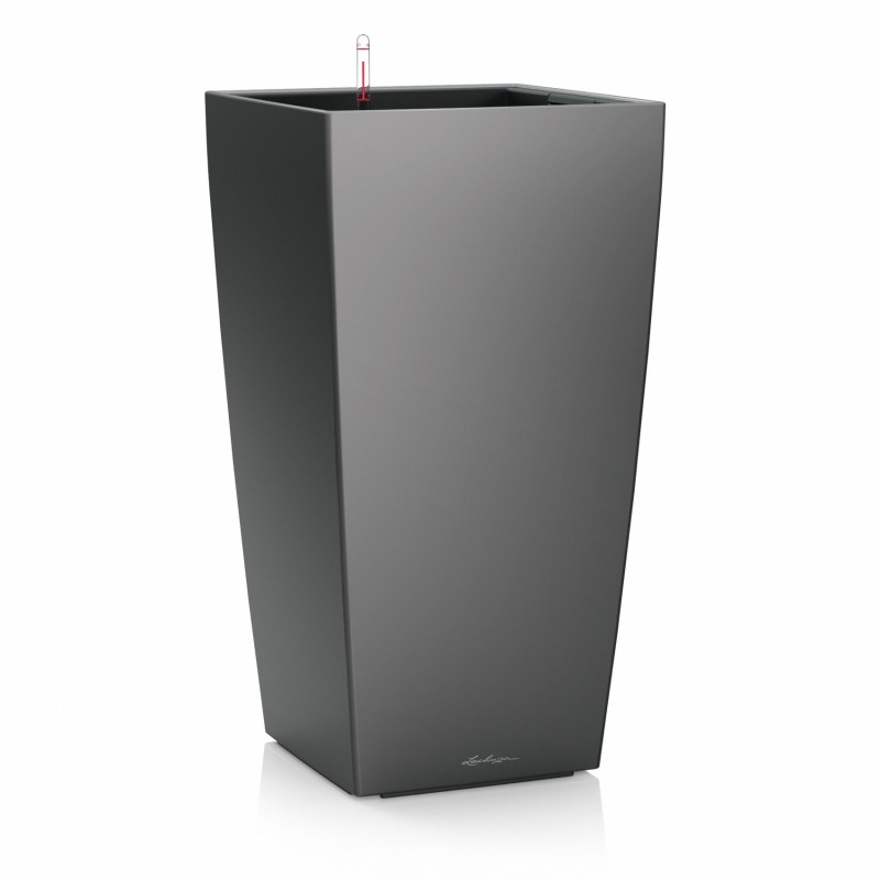 Premium Cubic Pot 22 Lechuza Complete Set Premium Cubic Pot 22 Lechuza Complete Set