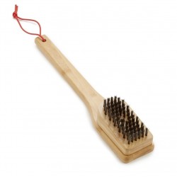 Small Weber brush with bamboo handle 30 cm Cod. 6275