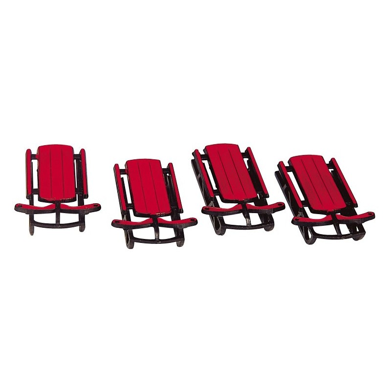 Sled Set of 4 Réf. 34948
