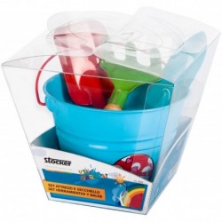 Stocker Yellow KIDS GARDEN ensemble d'outils et seau