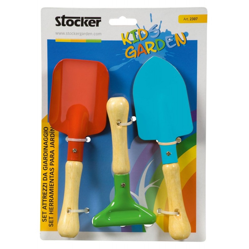 Stocker KIDS GARDEN Ensemble d'outils de jardinage