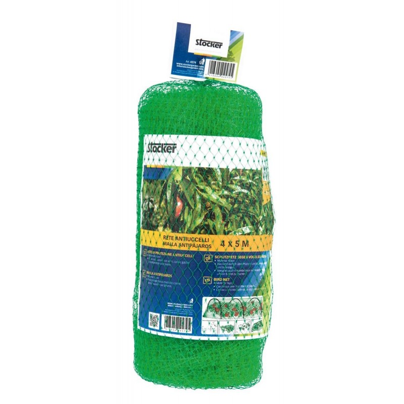 Stocker Filet anti-oiseaux 4 x 5 m