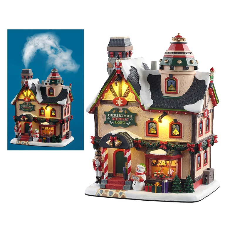Christmas Supply Loft Effet Fumée avec Adaptateur 4,5 V Réf. 15741