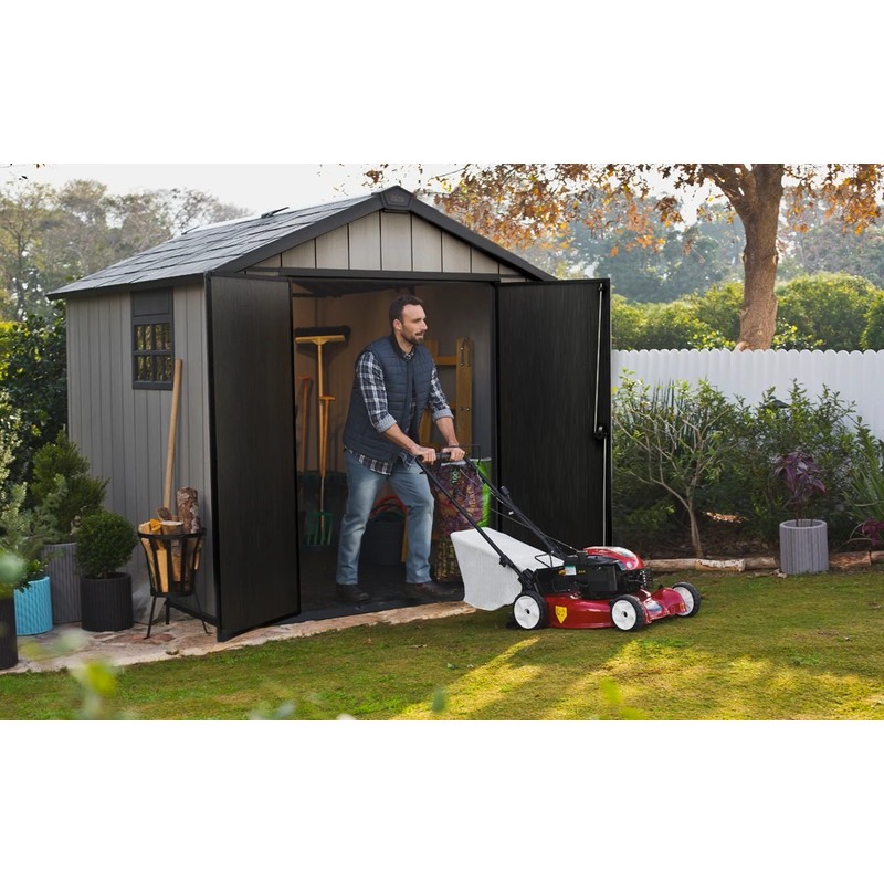 Keter Garden Shed in Paintable Resin OAKLAND 759 Keter Garden Shed in Paintable Resin OAKLAND 759
