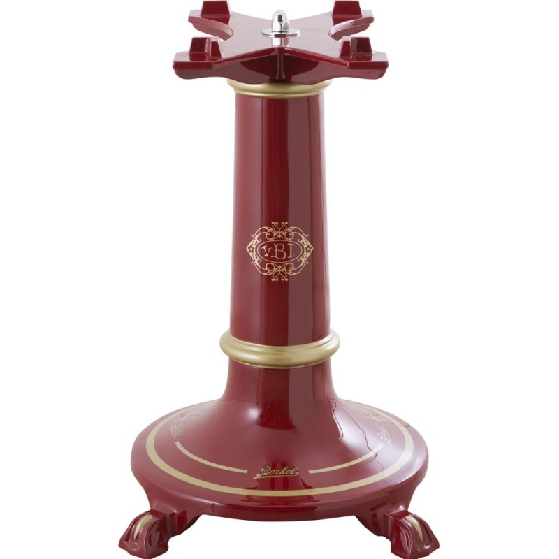 Berkel Socle pour L16 Rouge avec Décor Doré