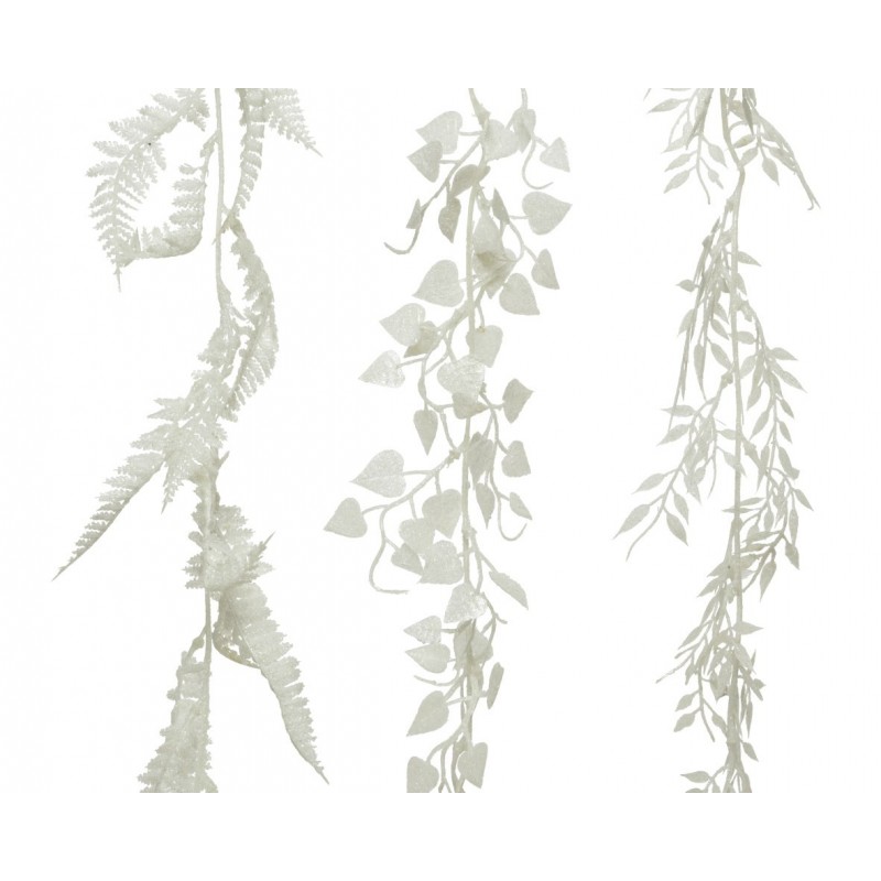 Guirlande blanche 180 cm. Pièce unique