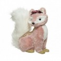 Pink Fox with Glitter 20 cm