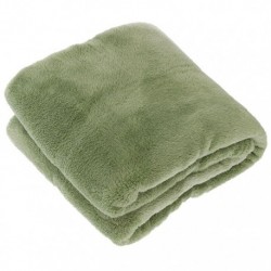 Plaid Justin 150x200 cm Couleur Vert Pétrole