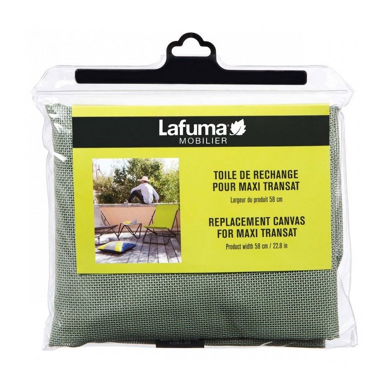Replacement Canvas LaFuma LFM2655 Moss for MAXI TRANSAT 62 cm Batyline Replacement Canvas LaFuma LFM2655 Moss for MAXI TRANSAT 62 cm Batyline
