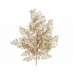 Feuille avec paillettes 68 cm.