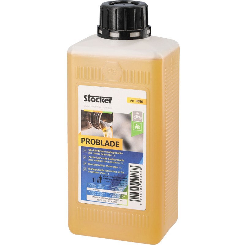 Stocker Problade 1 L Huile lubrifiante biodégradable pour chaîne de tronçonneuse