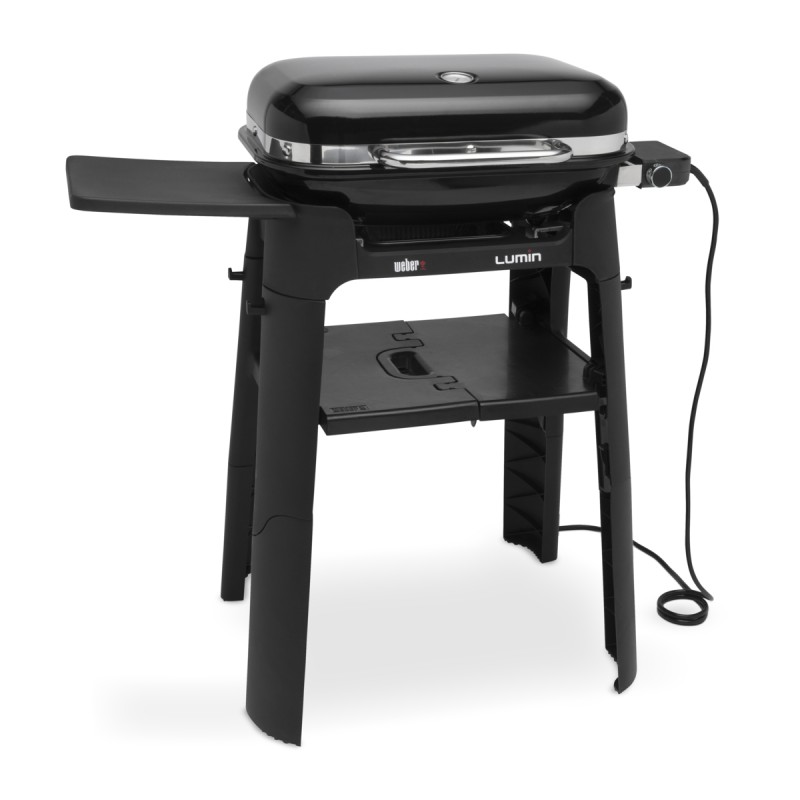 Barbecue électrique Weber Lumin avec support noir Cod.92010853 Barbecue électrique Weber Lumin avec support noir Cod.92010853
