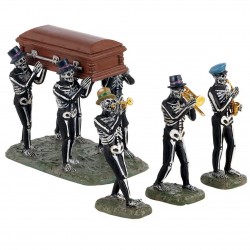 Jazz Funeral Set Of 4 Réf. 13554