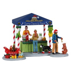 Santa Claws & Paws Set Of 3 Ref. 23606