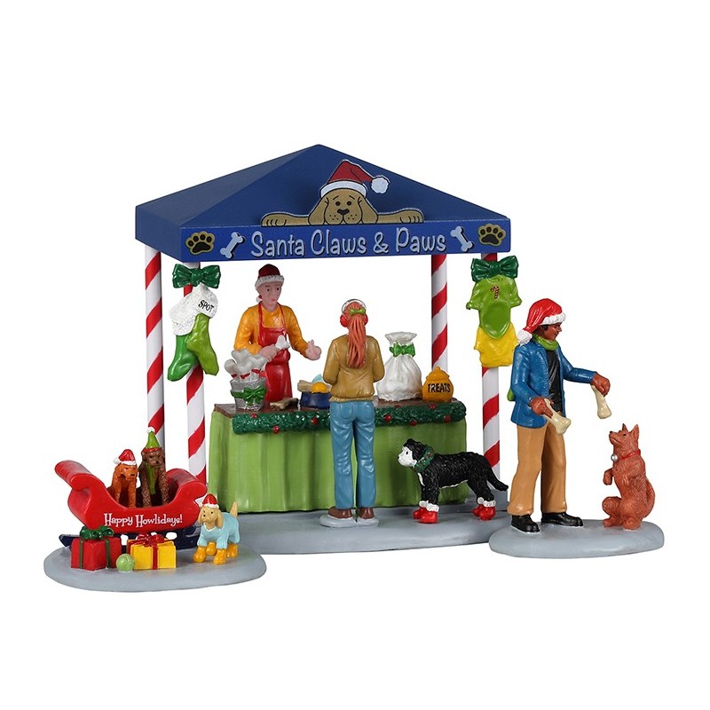 Santa Claws & Paws Set Of 3 Ref. 23606