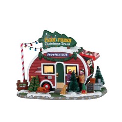 Farm Fresh Christmas Trees avec alimentation électrique Réf. 25928