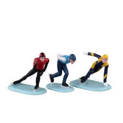 Speed Skaters Set Of 3 Réf. 32217