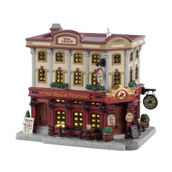 Lemax Village Collection Modular Plaza Fountain #64061 - Polyresin, Working Water Fountain