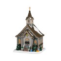 Small Town Church avec alimentation électrique Réf. 35066