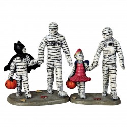 Trick Or Treating With Mummy And Deady Set Of 2 Ref. 62423