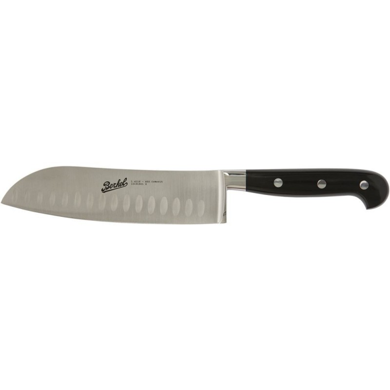 Couteau Berkel Adhoc Santoku 18 cm Noir