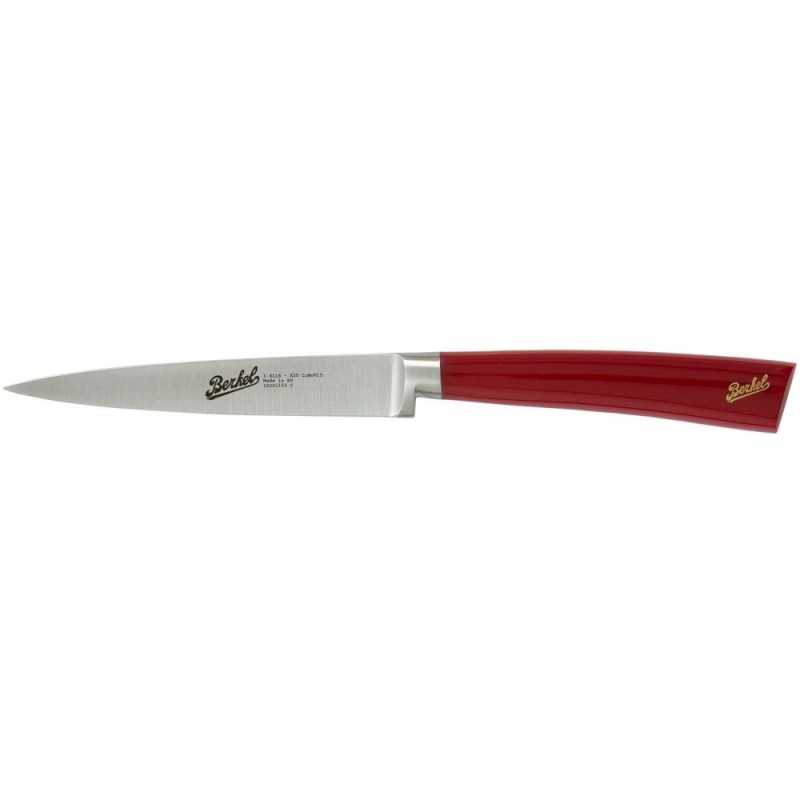 Berkel Couteau d'Office Elegance 11 cm Rouge Berkel Couteau d'Office Elegance 11 cm Rouge