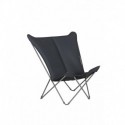 Folding Armchair POP UP XL BEC LaFuma LFM5183 Dark Grey
