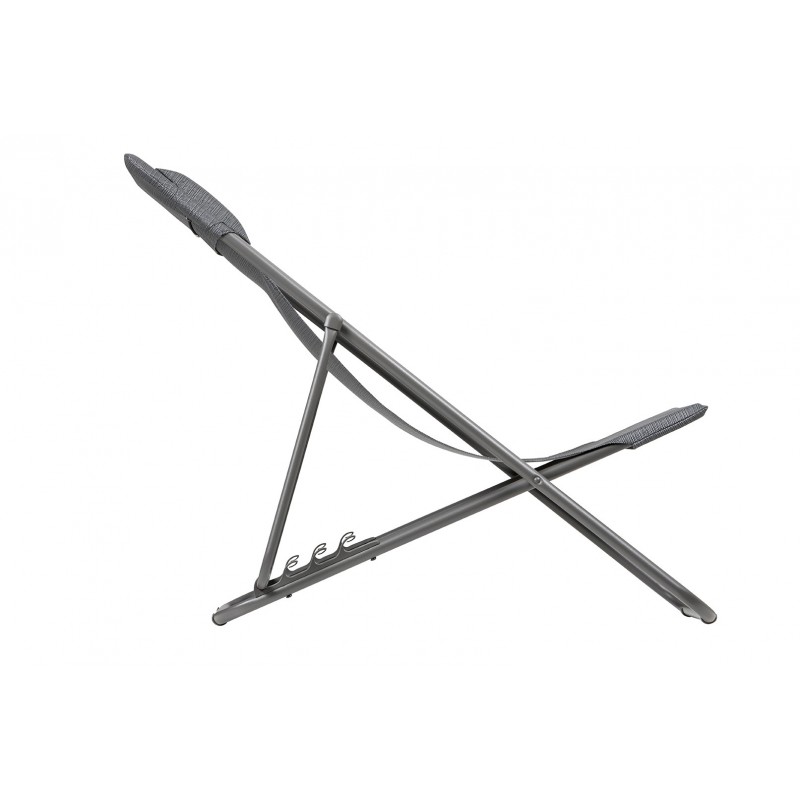 Deck Chair MAXI TRANSAT PLUS LaFuma LFM1909 Obsidian Deck Chair MAXI TRANSAT PLUS LaFuma LFM1909 Obsidian