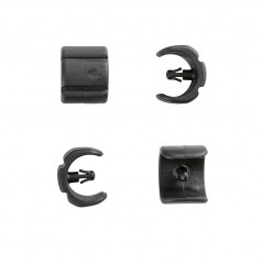Embouts Diam. 25 mm LaFuma jeu de 4 LFM2845 Noir