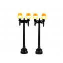 Candy Corn Street Light Set of 2 B/O 4.5V Réf. 34071