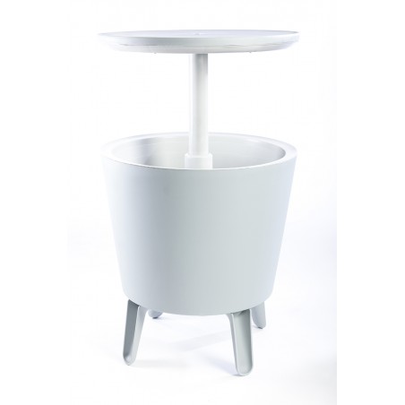 Table Basse Keter en Résine Blanche COOL BAR