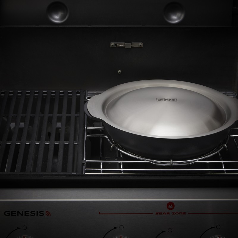 Weber Crafted - Wok with steam cooking basket Ref. 7607 Weber Crafted - Wok with steam cooking basket Ref. 7607