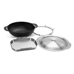 Weber Crafted - Wok with steam cooking basket Ref. 7607