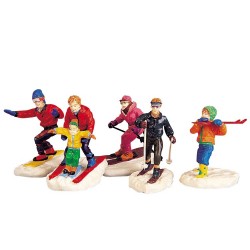 Winter Fun Figurines Set of 5 Réf. 92357
