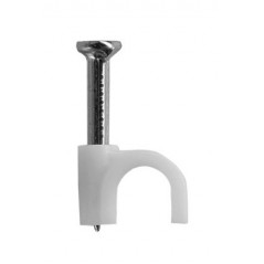 Stocker Clip pour tuyau 6 mm 10 pcs