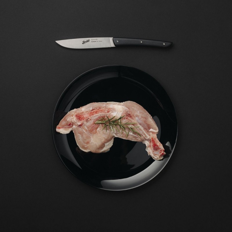 Berkel Coffret de 4 couteaux à steak noirs