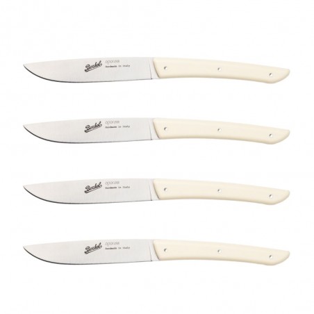 Berkel Set de 4 Couteaux à Steak couleur Crème
