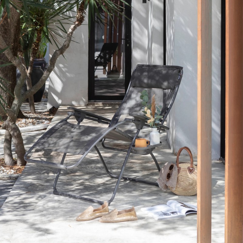 Reclining Armchair Deckchair FUTURA LaFuma LFM3111 Graphite Reclining Armchair Deckchair FUTURA LaFuma LFM3111 Graphite