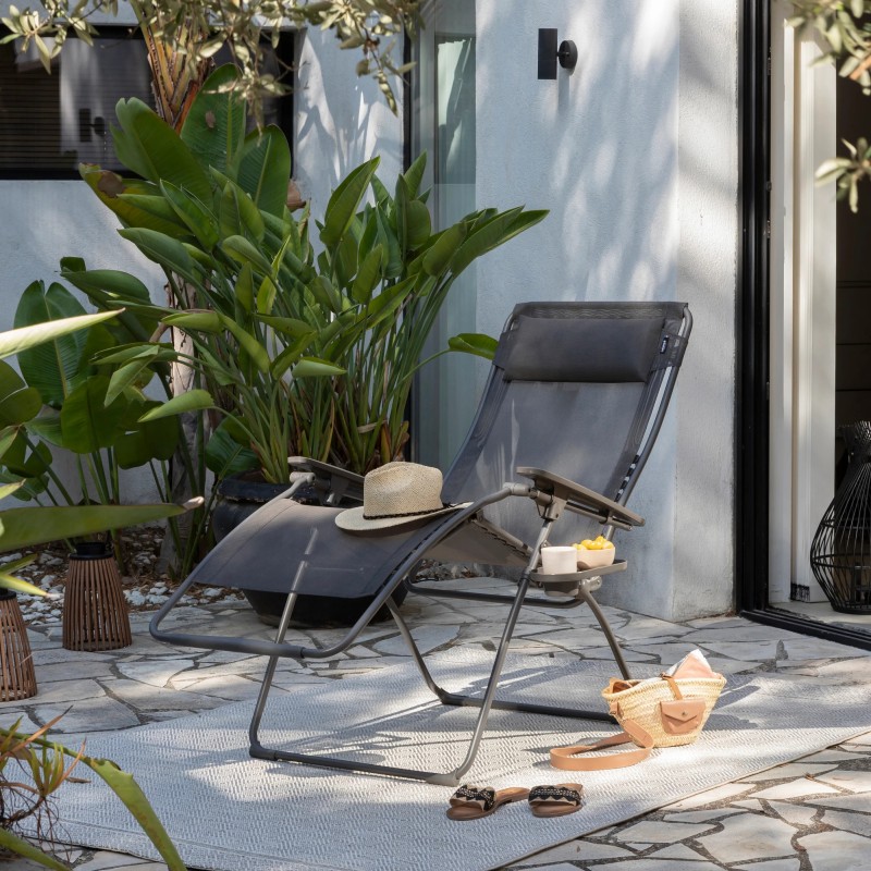 Reclining Armchair Deckchair FUTURA XL LaFuma LFM3115 Graphite Reclining Armchair Deckchair FUTURA XL LaFuma LFM3115 Graphite