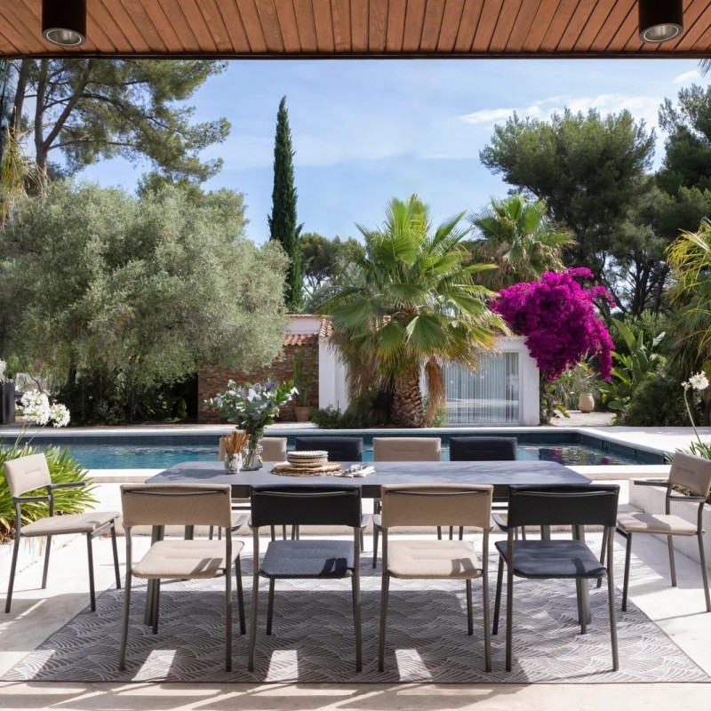 Stackable Chair with Armrests ORON LaFuma LFM5273 Moka Stackable Chair with Armrests ORON LaFuma LFM5273 Moka