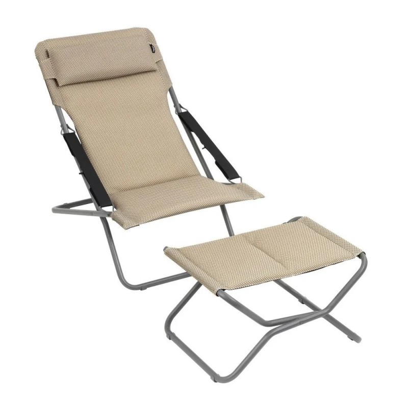 Transat Pliant TRANSABED BeComfort LaFuma LFM2829 Moka Transat Pliant TRANSABED BeComfort LaFuma LFM2829 Moka