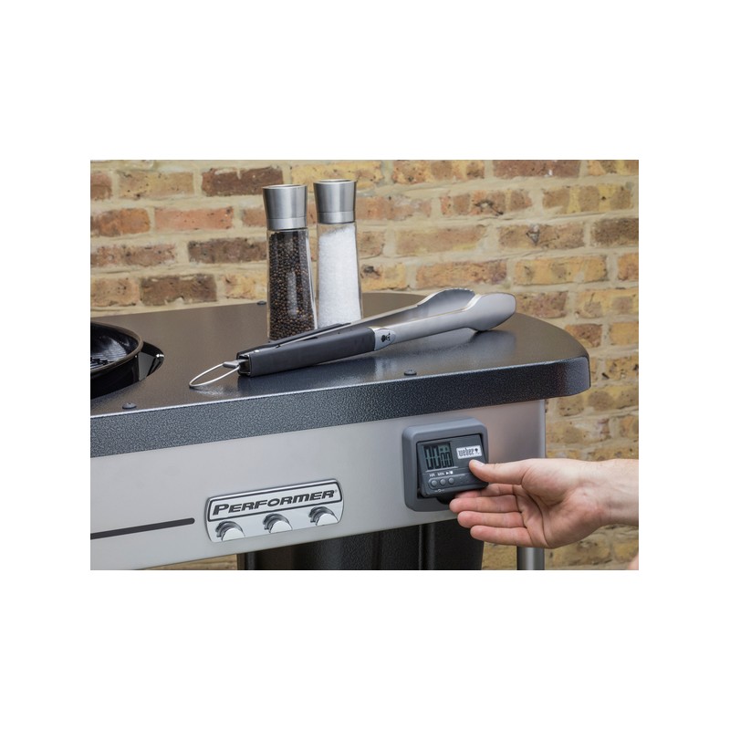 Weber Housse De Barbecue 7152 Pour Performer Premium Et Deluxe - Protection Noire 55,9 Cm