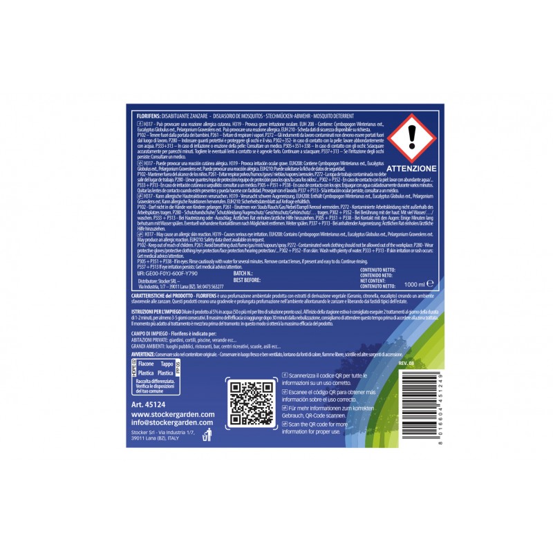 Stocker Florifens mosquito repellent 1 L Stocker Florifens mosquito repellent 1 L