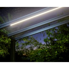 Canopia Système d'éclairage LED à bande diffuseuse avec variateur télécommandé