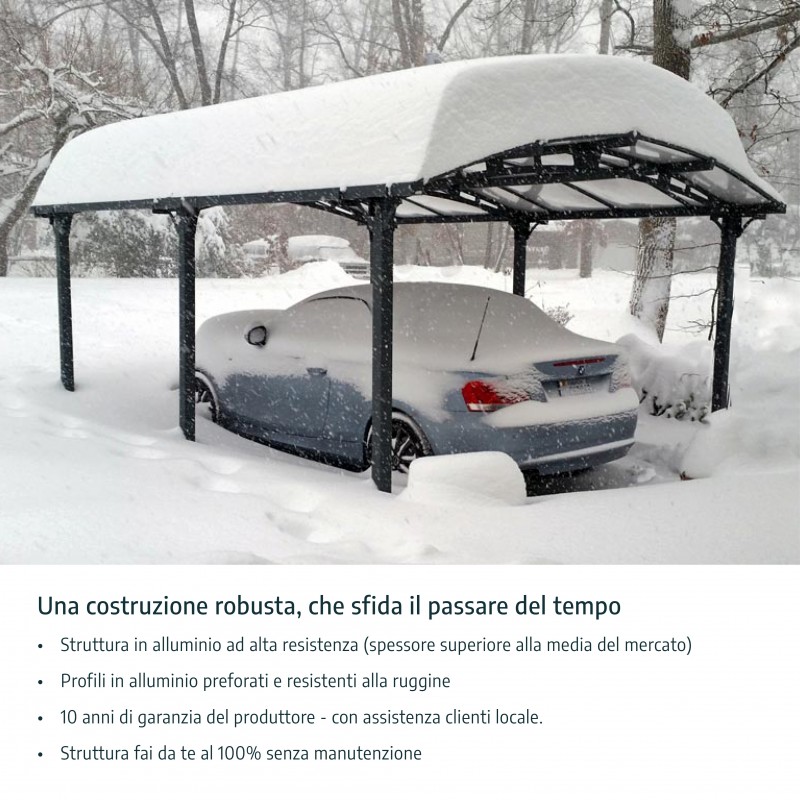 Canopia Arcadia Carport en aluminium 3.6x4.4 m Canopia Arcadia Carport en aluminium 3.6x4.4 m