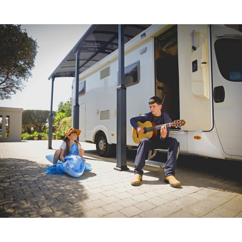 Canopia Alpine Carport pour camping-cars et bateaux en aluminium 3.6x6.5 m Canopia Alpine Carport pour camping-cars et bateaux en aluminium 3.6x6.5 m