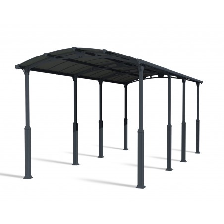 Canopia Alpine Carport pour camping-cars et bateaux en aluminium 3.6x8.6 m