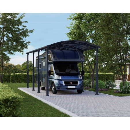 Canopia Alpine Carport pour camping-cars et bateaux en aluminium 3.6x8.6 m