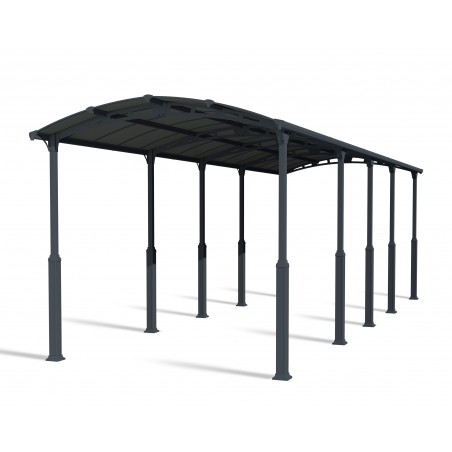 Canopia Alpine Carport pour camping-cars et bateaux en aluminium 3.6x11 m